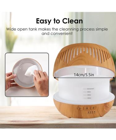 500ml Aroma Diffuser for Essential Oils - 10 Oils Included 36dB Silent Operation 7 Colors BPA-Free 4 Timers & Auto Shut-off - Buy Online on GoSupps.com