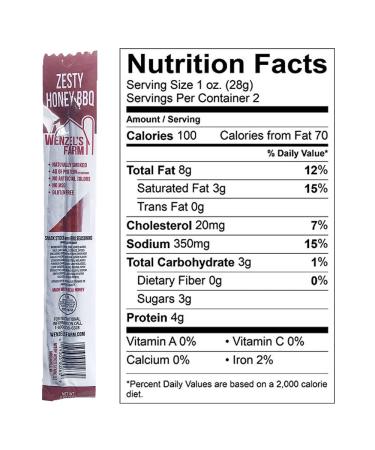 Wenzel's Farm Variety Pack Snack Sticks | High Protein, Low Carb, Gluten-Free | No MSG, Fillers, or Artificial Colors | 16 Sticks - Buy Online on GoSupps.com
