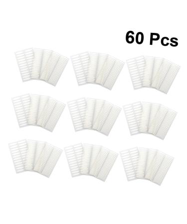 FOMIYES 180 Sheets Clear Duct Tape Clear Stickers Eyelid Lace Double Eyelid Sticker Man Lift Stickers Fold Size 1x3pcs Whitex3pcs - Buy Online on GoSupps.com