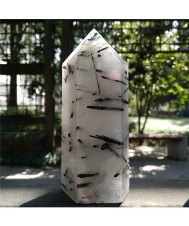 Natural Crystal Rough 316g Black Tourmaline Wand Crystal Stone Stones Crystals Wicca Cristal Islande Pierre Naturelle Cristaux Home Decoration