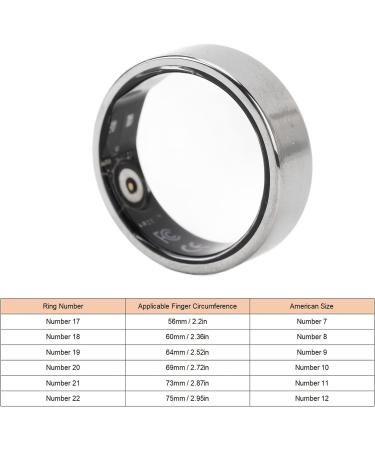 Health Tracker Ring Lightweight Smart Sleep Quality Detection Health Ring for Daily Use (17)(20 20)(20 20) 20 20 - Buy Online on GoSupps.com