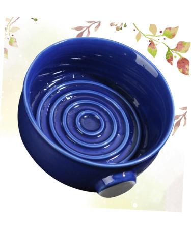 Vintage Ceramic Shaving Soap Container - Travel Shell Bowl for Shaving Brush | Old Fashioned Shaving Accessories Online - Buy Online on GoSupps.com