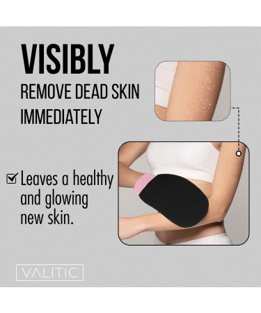 Valitic Exfoliating Glove for Body Scrub - Korean Style Mitt for Shower & Bath - Buy Online on GoSupps.com
