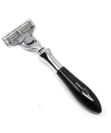Buy Edwin Jagger Imitation Gillette Mach3 Razor - Premium Ebony Plaza | International Shipping Available - Buy Online on GoSupps.com