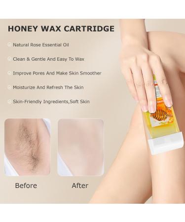 Digital Roll On Wax Kit Wax Roller Kit for Hair Removal Wax Warmer Kit for Large Areas of the Body Great Gift for Home and Salon Use - Buy Online on GoSupps.com