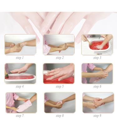 Foot Care & Hand Care Wax | Whitening Moisturizing Hydrating - 7 Flavours 450g | Best for Hands & Feet - Buy Online on GoSupps.com
