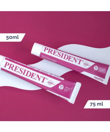 President Professional Dental Care with 0.20% Chlorhexidine - Antibacterial Treatment for Gum Health & Periodontopathy | 75ml Pack - Buy Online on GoSupps.com