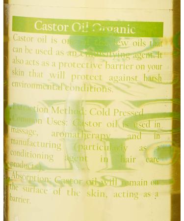 Buy Mystic Moments Castor Organic Carrier Oil - 500ml | 100% Pure & Natural | International Shipping Available - Buy Online on GoSupps.com