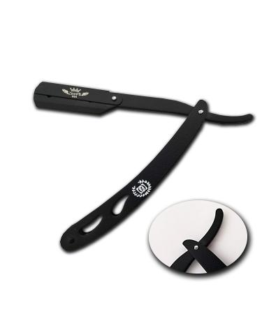 SRX Heavy Duty Stainless Steel Barber Razor | 5 FREE Super Stainless Blades | Professional Shaving Tool by Liberty Supply - Buy Online on GoSupps.com