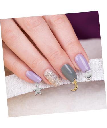 Healeved 8 Sets Nail Pendant Nail Art Tools Kit Nail Art Decor Nail Kit Piercing Kit Nail Tools for Nail Art Rhinestone Jewelry Nail Dangle Charms Manicure Piercing Pendant Alloy - Buy Online on GoSupps.com