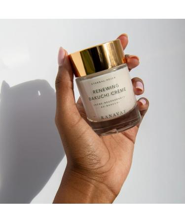 RANAVAT Renewing Bakuchi Face Cream - Daily Moisturizer for Fine Lines & Wrinkles | 12-Hour Hydration with Lotus Bakuchi & Ashwagandha - 1.7 oz - Buy Online on GoSupps.com