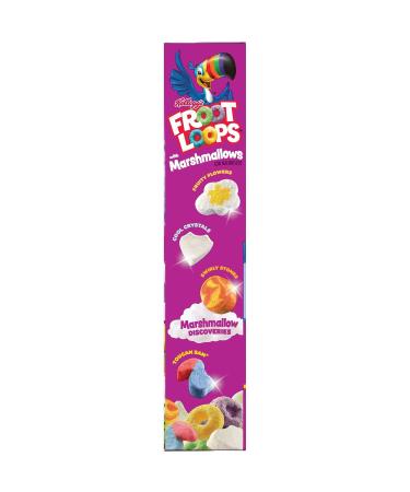 Kellogg's Froot Loops with Marshmallows Cereal - Fruit Flavored Breakfast Snacks | 10.5oz Box - Buy Online on GoSupps.com