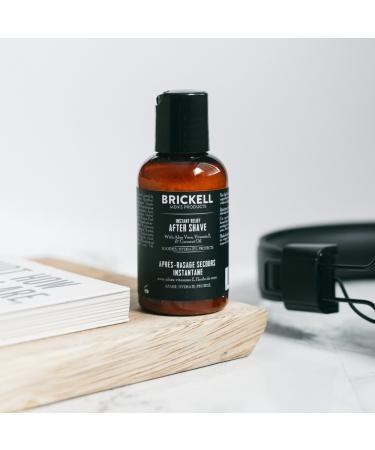 Brickell Men's Natural & Organic Instant Relief Aftershave Balm - 2oz (Pack of 1) - Buy Online on GoSupps.com
