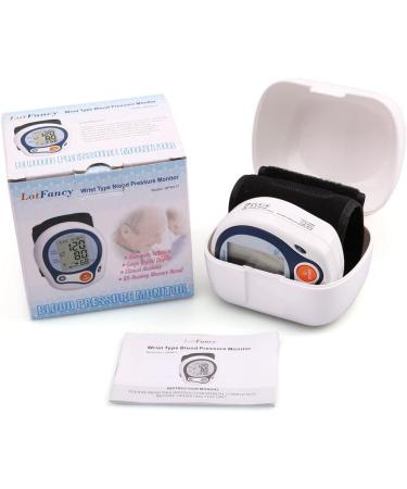 LotFancy Wrist Blood Pressure Monitor with 60-Reading Memory - Automatic Digital BP Machine for Home - Irregular Heartbeat Detection - Wrist BP Cuff (5-8) - Buy Online on GoSupps.com