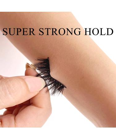 Clear Waterproof Eyelash Glue for False Lashes | Latex-Free & Gentle on Sensitive Eyes | 0.176 oz - Buy Online on GoSupps.com