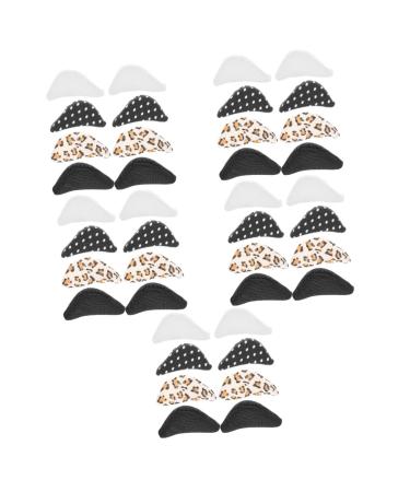 GLEAVI 20 Pairs Toe Plug Human Design Reusable Pumps Shoes Feetfoots Cushion Heelsiumsocks Comfy Shoe Filler Inserts Shoe Inserts for Big Shoes Absorb Sweat Insole Boots High Heel Women's