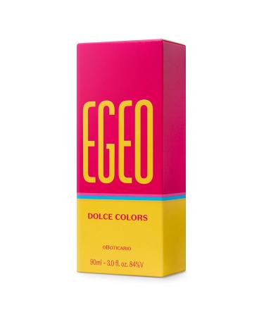 O BOTICARIO Egeo Dolce Colors Eau de Toilette Floriental Fruital Scented Fragrance Perfume for Women 3 Ounce Floriental Frutal - Buy Online on GoSupps.com