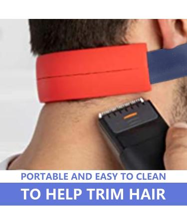 Hands- Neck Hair Guide for DIY Haircuts with Silicone Stencil Tool Trim & Shave Easily - Buy Online on GoSupps.com