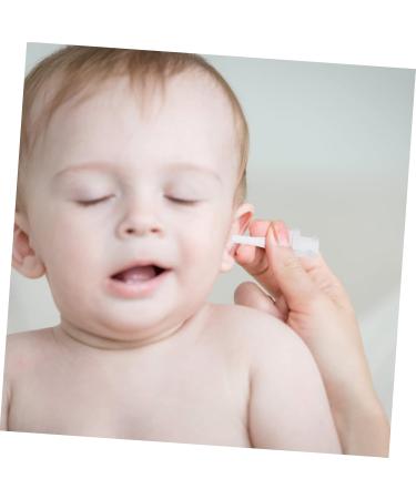 Ipetboom 90pcs Earwax Cleaner Nozzles Conical Bottle Tips for Efficient Ear Cleaning Soft and Flexible Design for Ear Compatible Irrigation Systems - Buy Online on GoSupps.com