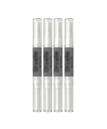 Stylo de Soin des Ongles 4 Pi ces 3ML Stylo Huile pour Cuticules L ger Renforcement des Ongles des Pieds et des Mains avec Fonction Lumineuse pour les Endommag s Secs (12 ml (action*4)) 1 ml (Lot de 1)