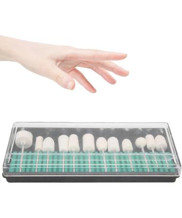 Nail Drill Bit Wool Nail Polishing Head Convenient and Practical Light Weight and in Small Size Easy To Store and Carry for Home for Salon - Buy Online on GoSupps.com