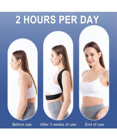 Smart Posture Corrector for Women - Adjustable Back Support Brace with LED Display & Vibration Reminder - 2022 Upgrade | Breathable Body Straightener Trainer - Buy Online on GoSupps.com