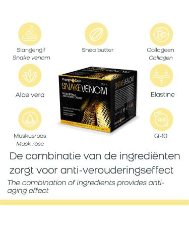Snake Venom - Snake Anti Wrinkle Cream - 50 Ml - Buy Online on GoSupps.com