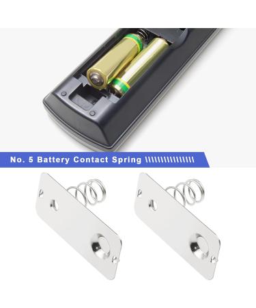 eMagTech 30PCS AA Battery Spring Contact Plate - 26x12mm Positive to Negative Conversion for Remote Control Toys Car Batteries Radios & LED Lights - Buy Online on GoSupps.com