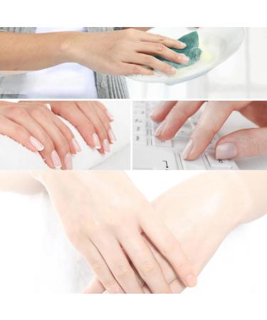 1Pair Moisturizing Spa Gloves Soft Cotton Gel Lining Gloves with Plant Essential Oil and Vitamin E Beauty Gloves for Dry Rough Hands Skin(Pink) Gloves Cotton - Buy Online on GoSupps.com