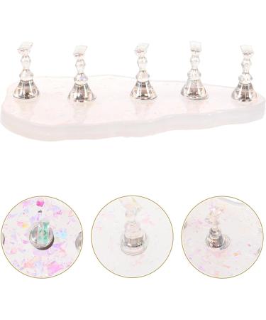 minkissy 1 Set Press on Nail Holder Nail Art Stand Nail Accessories Nail Stuff for Acrylic Nails Nail Display Stand Nail Stand Nail Painting Stand Nail Art Kits False Nails Portable Magnet - Buy Online on GoSupps.com