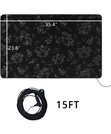 Groundmate Kit - Universal Earth Mat for Bed Yoga & Computer | Reduces EMF Stress Pain & Inflammation | Black Conductive Carbon - Buy Online on GoSupps.com