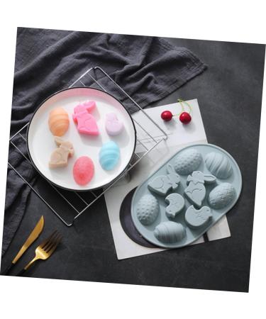 Zerodeko 2pcs Silicone Cake Mold Resin Silicone Molds 3D Chocolate Silicone Easter Silicone Baking Molds Soap - Buy Online on GoSupps.com