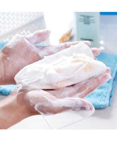 SUPVOX 10-Pack Soap Bags for Soap Remnants | Peeling & Massage | Ideal for Bath & Shower - Buy Online on GoSupps.com