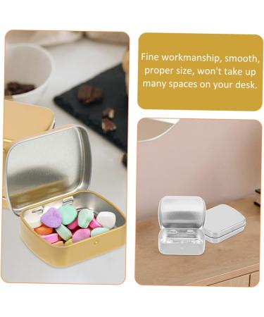 Gogogmee 15pcs Mini Tin Box Food Containers with Lids Rectangular Tin Cans Food Sealed Cans Tins Tinplate - Buy Online on GoSupps.com