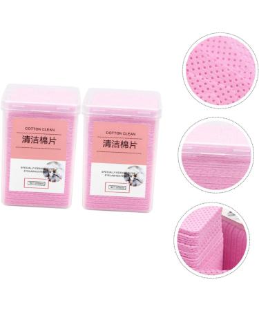 Beavorty 3200 Pcs Glue Wipes - Eyelash Glue Cleaning Pads & Remover - Non-Woven Adhesive Wipes for Nails - 4.8x4.8cm - Buy Online on GoSupps.com