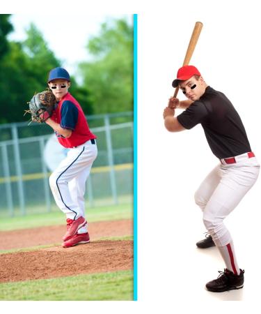 60 Pairs Eye Black Stickers for Kids - 1 White Pen Customizable Lettering Baseball and Football Eye Black Stickers - Great for Football Baseball Lacrosse Softball Fans on Game Day - Buy Online on GoSupps.com