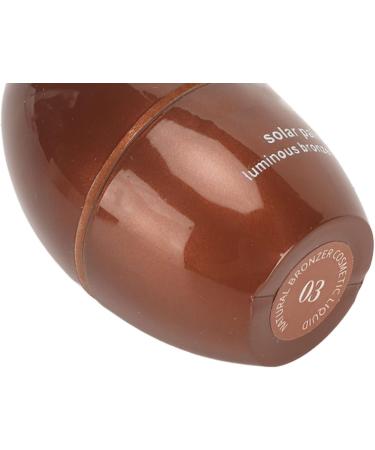 Highlighting Bronzer Liquid Conceal Pore Metallic Bronzer Contour Liquid for Body - Buy Online on GoSupps.com