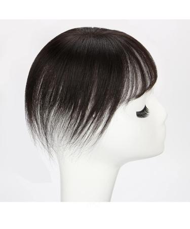 Handmade Women's Toupet with Pony | Real Natural Hair | Dark Brown Clip-In | 7x10 cm & 15 cm - Buy Online on GoSupps.com