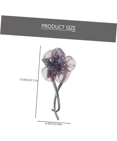 Beaupretty Make Up Hair Clips headgear hair bow clip hair clips rhinestones hair barrette flower petal hair butterfly hair claws hair jaw clamps bun hair clip hair clamps alloy Miss hair - Buy Online on GoSupps.com