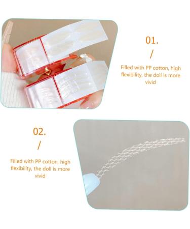 Balacoo 4 Rolls Double Eyelid Sticker Lifting Belt Face Brush Cleansing Double Eye Lifter Strips Breathable - Buy Online on GoSupps.com