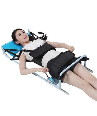 Wolves portable cervical vertebral lumbar traction bed physiotherapy-body stretching corrector device that relieves the neck lumbale spondylose traction stroke 0-210mm