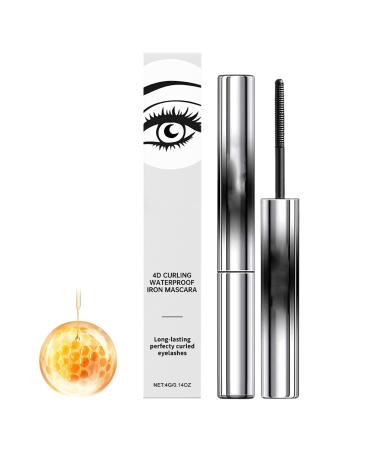 Lengthening and volume mascara long lasting 4D eyelash cream waterproof lifting mascara for sensitive eyes women teenagers girls lady mother dating night out wedding and concert
