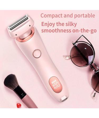 Gleam Pro 3.0 Shaver for Women by Women Portable 2 in 1 Elorixa Smooth Shave Pro Ipx7 Waterproof Suitable for Sensitive Areas Electric Razors for Women (Blue) - Buy Online on GoSupps.com