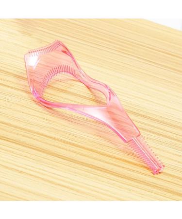2Pcs Mascara Shield Makeup Eyelash Tool Upper Lower Eye Lashes Protector Applicator Guide Helper With Eyelash Comb - Buy Online on GoSupps.com