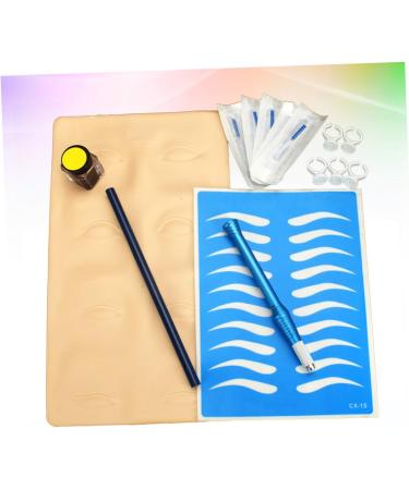 Didiseaon Microblading Blue Pencil Practice and & Ink Dark Eyebrow Pigment Pen Manual Eye D Kit Cup - Buy Online on GoSupps.com
