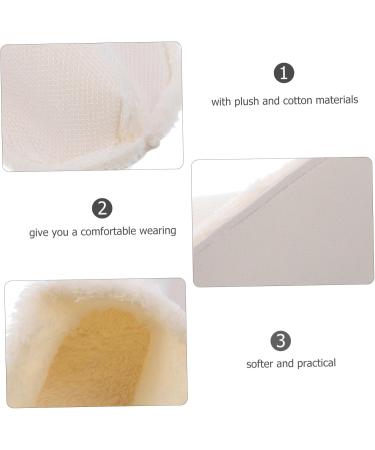 Insoles for Clogs - 2 Pairs Winter Fur Inserts Removable Furry Liners for Warmth | Shop Internationally - Buy Online on GoSupps.com