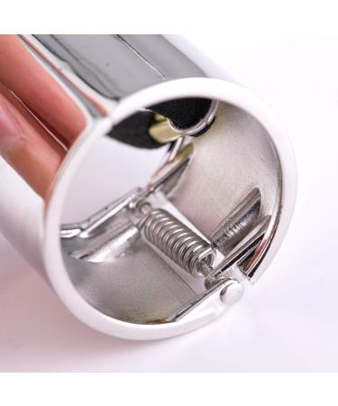 Set of 4 Fashion Punk Gothic Alloy Ponytail Cuffs - Elastic Hair Ties for Women & Girls - Stylish Hair Bands & Ropes - Buy Online on GoSupps.com