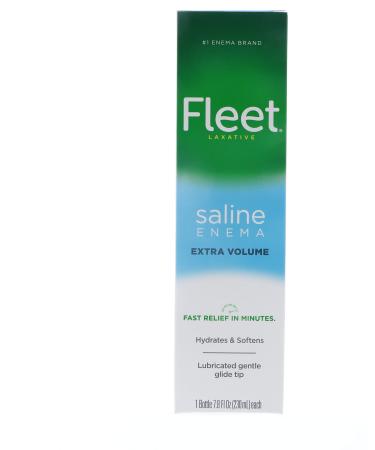 C B Fleets & Co Fleet Enema Ready-to-Use Saline Laxative 7.8 fl oz (230 ml)