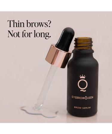  EYEBROWQUEEN Eyebrowqueen Brow Serum with Ingredients to Nourish Hair Follicles & Promote Healthier Hair Growth 20ml - Buy Online on GoSupps.com