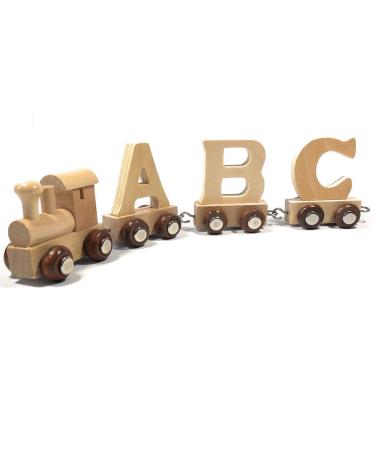 Personalized Lettership: Lok + Leon + Endwaggon | Ebyreo Wood Gifts for Birth Baptism & School Enrollment - Buy Online on GoSupps.com